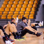 Pierwszy trening zawodników PGE Vive Kielce / Wiktor Taszłow / Radio Kielce