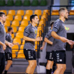 Pierwszy trening zawodników PGE Vive Kielce / Wiktor Taszłow / Radio Kielce