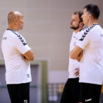 Pierwszy trening zawodników PGE Vive Kielce / Wiktor Taszłow / Radio Kielce