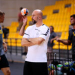 Pierwszy trening zawodników PGE Vive Kielce / Wiktor Taszłow / Radio Kielce