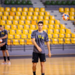 Pierwszy trening zawodników PGE Vive Kielce / Wiktor Taszłow / Radio Kielce