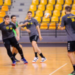 Pierwszy trening zawodników PGE Vive Kielce / Wiktor Taszłow / Radio Kielce