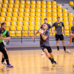 Pierwszy trening zawodników PGE Vive Kielce / Wiktor Taszłow / Radio Kielce