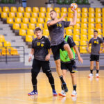 Pierwszy trening zawodników PGE Vive Kielce / Wiktor Taszłow / Radio Kielce