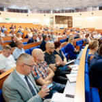 Spotkanie z przedstawicielami samorządów ws. przywrócenia komunikacji publicznej do małych miejscowości województwa świętokrzyskiego / Wiktor Taszłow / Radio Kielce