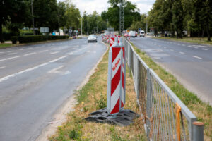 Kielce. Skrzyżowanie ulic Warszawskiej, Jesionowej i Świętokrzyskiej / Wiktor Taszłow / Radio Kielce