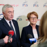 Konferencja PiS. Od lewej: Andrzej Bętkowski i Maria Zuba / Wiktor Taszłow / Radio Kielce