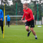 Trening piłkarzy Korony Kielce / Wiktor Taszłow / Radio Kielce