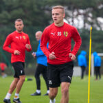 Trening piłkarzy Korony Kielce / Wiktor Taszłow / Radio Kielce