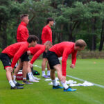 Trening piłkarzy Korony Kielce / Wiktor Taszłow / Radio Kielce