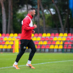 Trening piłkarzy Korony Kielce / Wiktor Taszłow / Radio Kielce