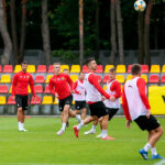 Trening piłkarzy Korony Kielce / Wiktor Taszłow / Radio Kielce