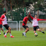 Trening piłkarzy Korony Kielce / Wiktor Taszłow / Radio Kielce