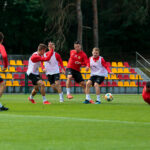 Trening piłkarzy Korony Kielce / Wiktor Taszłow / Radio Kielce