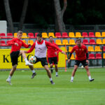 Trening piłkarzy Korony Kielce / Wiktor Taszłow / Radio Kielce