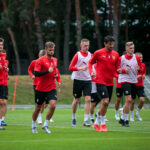 Trening piłkarzy Korony Kielce / Wiktor Taszłow / Radio Kielce