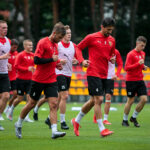 Trening piłkarzy Korony Kielce / Wiktor Taszłow / Radio Kielce