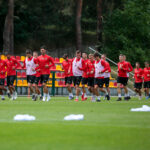 Trening piłkarzy Korony Kielce / Wiktor Taszłow / Radio Kielce