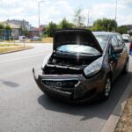 Kolizja na Zagnańskiej / Wiktor Taszłow / Radio Kielce