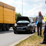 Kolizja na Zagnańskiej / Wiktor Taszłow / Radio Kielce