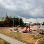 Kielce. Remont centrum komunikacyjnego / Wiktor Taszłow / Radio Kielce