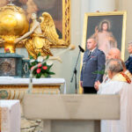 Święty Krzyż. Wojewódzkie Obchody Święta Policji. Przemawia: Paweł Dierżak - komendant wojewódzki policji w Kielcach / Wiktor Taszłow / Radio Kielce