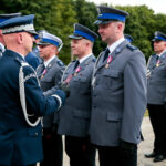 Święty Krzyż. Wojewódzkie Obchody Święta Policji. Odznaczenia wręcza Jarosław Szymczyk - komendant główny policji w Kielcach / Wiktor Taszłow / Radio Kielce