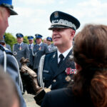 Święty Krzyż. Wojewódzkie Obchody Święta Policji. Na zdjęciu: Jarosław Szymczyk - komendant główny policji w Kielcach / Wiktor Taszłow / Radio Kielce