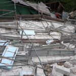 Skarżysko. Zawalona hala sportowa przy II LO / KP PSP w Skarżysku