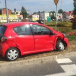 Kolizja na skrzyżowaniu ulic Źródłowej, al. Solidarności i Sandomierskiej / Arkadiusz Miller / Radio Kielce