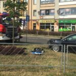 Kolizja na skrzyżowaniu ulic Źródłowej, al. Solidarności i Sandomierskiej / Arkadiusz Miller / Radio Kielce