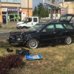 Kolizja na skrzyżowaniu ulic Źródłowej, al. Solidarności i Sandomierskiej / Arkadiusz Miller / Radio Kielce