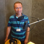 Warszawa. Bajkowe lato z Radiem Kielce. Wizyta w siedzibie Start International Polska. Na zdjęciu Jerzy Jop - Radio Kielce / Anna Głąb / Radio Kielce