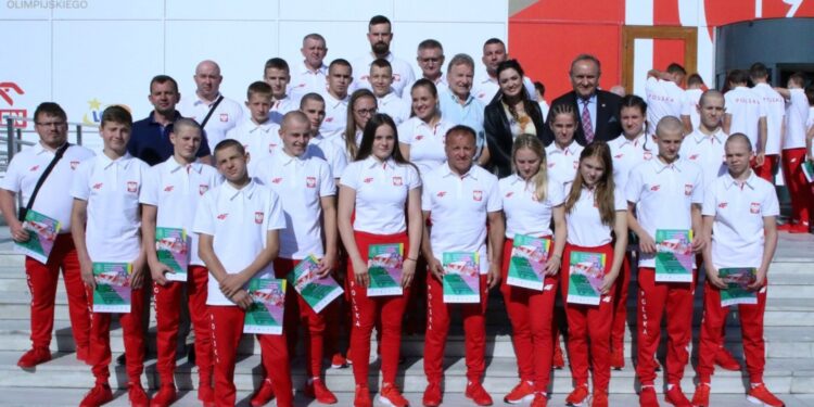 Kadra Polski podczas Olimpijskiego Festiwalu Młodzieży Europy (EYOF) w Baku / Tadeusz Szkwarek / Czarni Połaniec