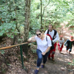 Czeski Raj. Skalne Miasto. Na zdjęciu: Emilia Sitarska / Stanisław Blinstrub / Radio Kielce