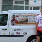 Tomasz Sobania podjął próbę pokonania dystansu 750 kilometrów z Zakopanego do Gdyni / arch. prywatne