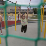 Kielce. Boiska przy Zespole Szkół Elektrycznych / Wiktor Taszłow / Radio Kielce