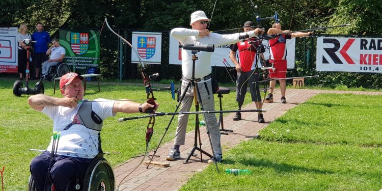 Kielce. Mistrzostwa Polski osób niepełnosprawnych w łucznictwie / Maciej Makuła / Radio Kielce