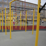 Kielce. Boiska przy Zespole Szkół Elektrycznych / Wiktor Taszłow / Radio Kielce