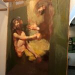 Sandomierz. Wystawa Janusza Stypy w Muzeum Historii Polskiego Ruchu Ludowego / Grażyna Szlęzak - Wójcik / Radio Kielce