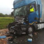 Wypadek w Pacanowie / PSP Busko-Zdrój