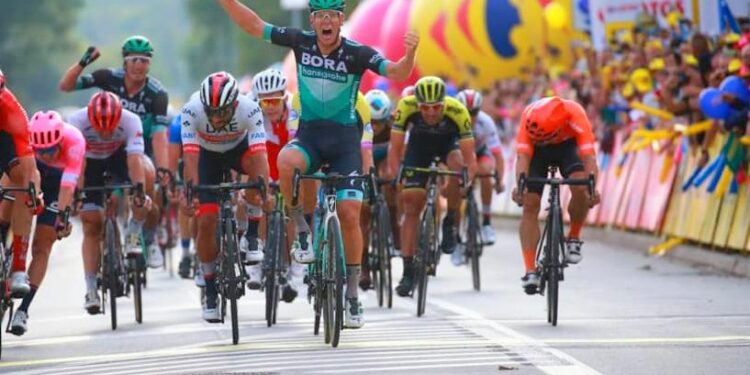 Niemiec Pascal Ackermann z grupy Bora-Hansgrohe wygrał pierwszy etap 76. Tour de Pologne / Tour de Pologne / facebook