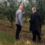 Szydłów. Wizyta posła Krzysztofa Lipca. Na zdjęciu (od lewej): Andrzej Tuz - burmistrz Szydłowa i poseł Krzysztof Lipiec / Krzysztof Lipiec / facebook