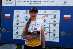 Na zdjęciu: Maria Pytel / Szymanowski Triathlon Team