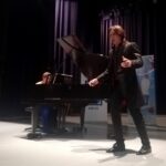 Busko. Międzynarodowy Konkurs Wokalny Bella Voce. Wiktor Jankowski – laureat pierwszej nagrody / Dorota Klusek / Radio Kielce