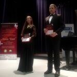 Busko. Międzynarodowy Konkurs Wokalny Bella Voce. Laureaci w młodszej kategorii: Gabriela Stolińska i Jan Cieplik / Dorota Klusek / Radio Kielce