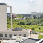 Kielce. Budynek Świętokrzyskiego Centrum Innowacji i Transferu Technologii może powstać na działce w pobliżu dawnego budynku Exbudu, między biurowcami spółek Echo Investment i ulicą Bączkowską / Marzena Mąkosa / Radio Kielce