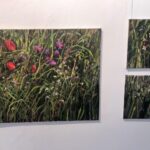 Obrazy Aleksandry Rey na nowej wystawie w galerii Biura Wystaw Artystycznych w Sandomierzu / Grażyna-Szlęzak-Wójcik / Radio Kielce