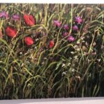 Obrazy Aleksandry Rey na nowej wystawie w galerii Biura Wystaw Artystycznych w Sandomierzu / Grażyna-Szlęzak-Wójcik / Radio Kielce