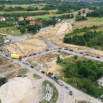 16.08.2019 Kielce. Przebudowa skrzyżowania ulic Radomska - Szybowcowa / Jarosław Kubalski / Radio Kielce